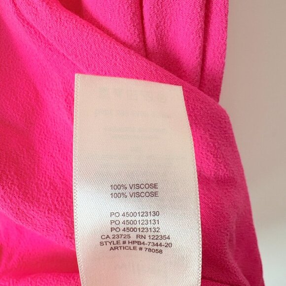 Aritzia Wilfred Midi Skirt Electron Fuschia Pink Size 2 - Picture 7 of 8